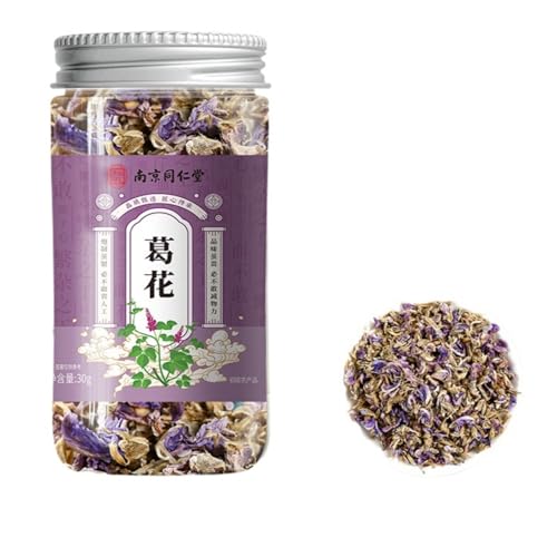 Natürlich Luftgetrockneter Chinesischer Berühmter Blütentee, Kräutertee, 30g / 1,05oz Gesunder Getrockneter Lila Blütentee von HQZMCTE