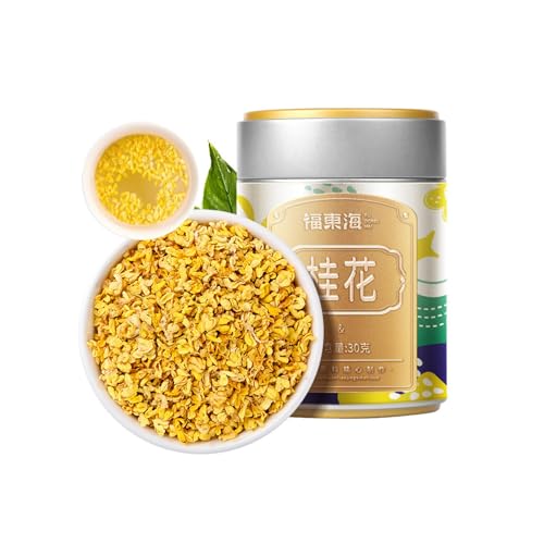 Natürlicher Getrockneter Osmanthus Der Güteklasse A Für Einen Aromatischen Und Erfrischenden Kräutertee 30g von HQZMCTE