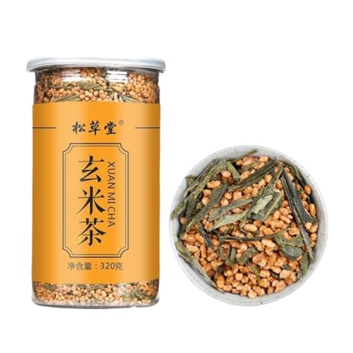 Natürlicher Kräutertee Gesunder Tee Genmaicha 320g Gefüllter japanischer Genmaicha 11,28oz für Sushi Restaurants von HQZMCTE