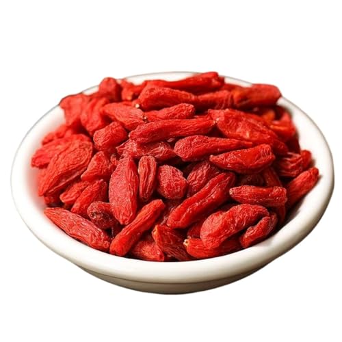 Natürlicher Kräutertee Gesunder Tee Goji Beeren 300g Chinesische Rote Wolfsbeere 10,58oz mit schwarzem Goji Gui Yuan Roter Datteltee von HQZMCTE