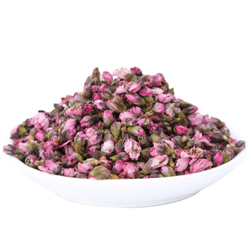 Natürlicher Pfirsichblüten-Tee der Güteklasse A - Blumentee, zuckerfrei, köstlich und beruhigend (250g) von HQZMCTE