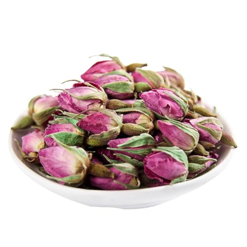 Natürlicher Reiner Französischer Rosentee Rosa Rose 500g / 17,63 Gesunder, Beruhigender, Chinesischer Kräutertee von HQZMCTE