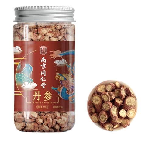 Natürlicher chinesischer Kräutertee Gesunder Tee Premium Lila Salvia Dan Shen 150g Schwefelfrei, Ohne Zusatzstoffe von HQZMCTE