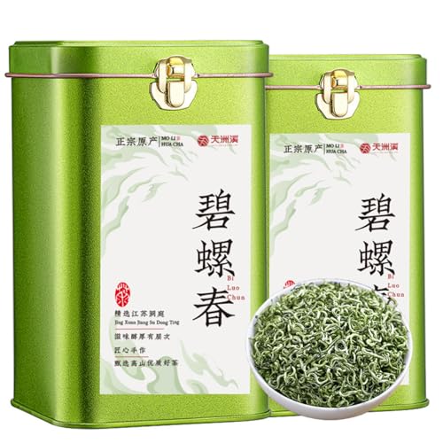 Premium Pre-ming Biluochun Tee 250g * 2 Starker Geschmack Chinesischer Grüner Tee, Loser Blatt-Tee von HQZMCTE