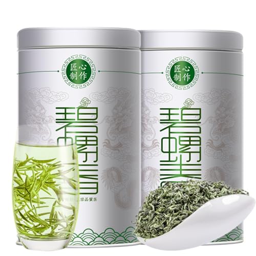 Premium Pre-ming Biluochun Tee 250g / 8,81oz Starker Geschmack Chinesischer Grüntee, Erfrischender Geschmack von HQZMCTE