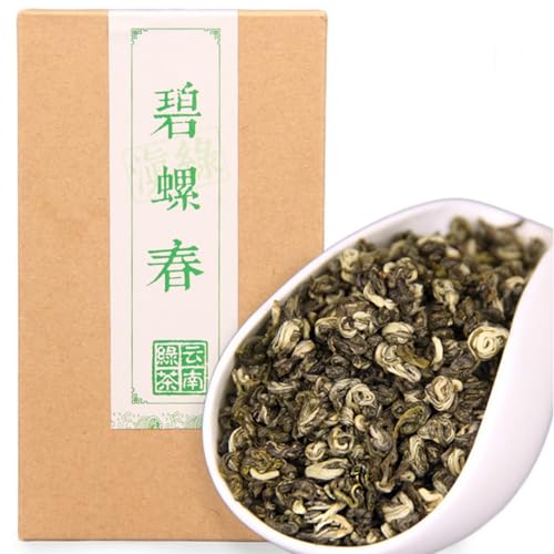 Premium Yunnan Grüntee Biluochun, Eine Knospe Ein Blatt 200g / 7,05oz Geschmack Traditionellen Charme von HQZMCTE