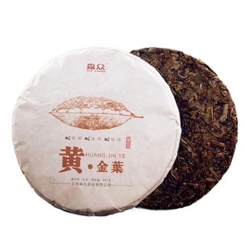 Premium Yunnan Island Uralter Baum Golden Leaf Pu 'er Roher Tee 357g Natürlich Und Duftend Mit Teearoma von HQZMCTE