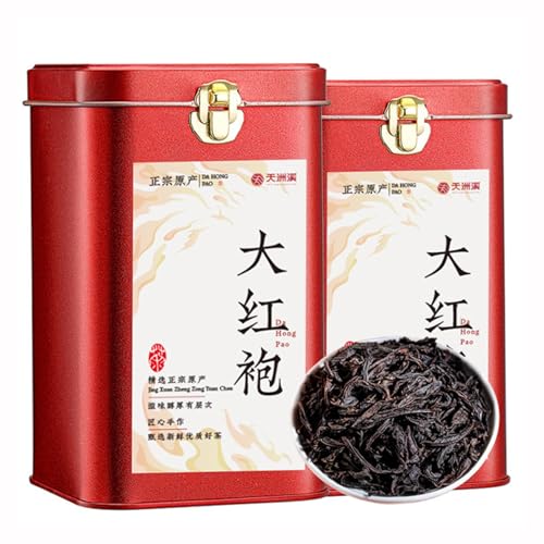 Reichhaltiges Aroma Da Hong Pao Felsentee (Große Rote Robe 125g * 2) -Ausgewählter chinesischer Felsen-Oolong-Tee von HQZMCTE