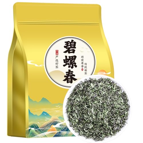 Reiner Pre-ming Biluochun Tee 125g Erfrischender Geschmack, starkes Aroma Chinesischer Grüntee von HQZMCTE