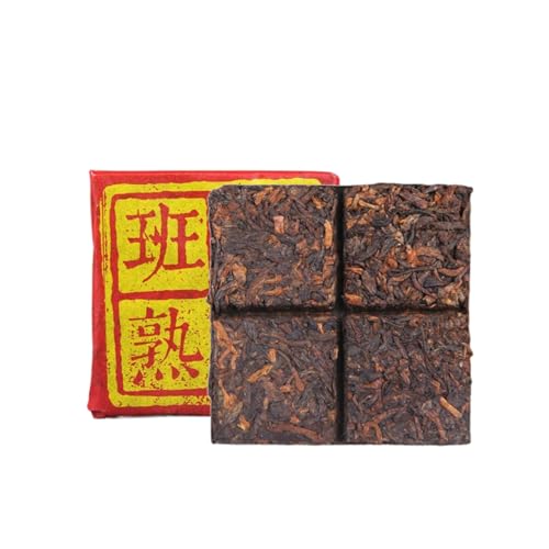 Yunnan Gealterter Duft Reifer Tee, Menghai Uralter Baum Pu 'er 36g Lao Banzhang Reifer Tee Ziegel von HQZMCTE