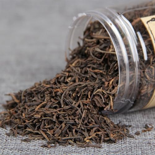 Yunnan Gealterter kaiserlicher Hof-Pu'er-Reifetee - Exquisiter Schwarztee in der kleinen Kanne 80g, einzigartiger Tee-Charme von HQZMCTE