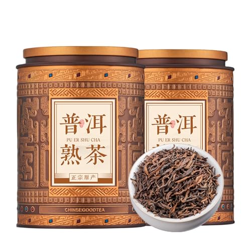 Yunnan Uralter Baum Loser Pu 'er Reifer Tee 300g / 10,58oz Blumengeschmack Dosentee, Wahl Der Qualität von HQZMCTE