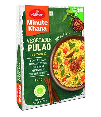 Haldiram's Gemüse Pulao 200 GMS Vegan von HR Haldiram's