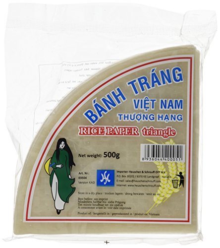 Hs Reispapier vietnamesisch dreieckig, 40er Pack (40 x 500 g) von HS