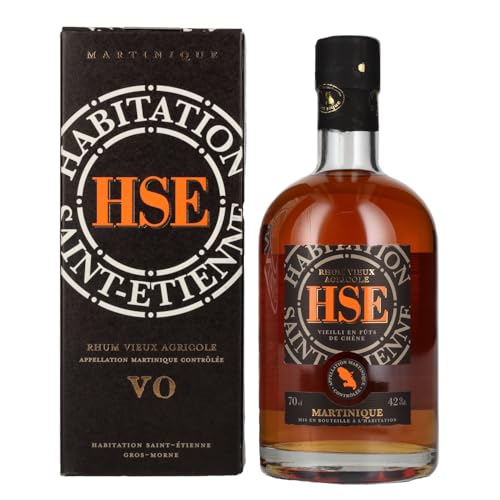 HSE Rhum Vieux Agricole Martinique 42% Vol. 0,7l in Geschenkbox von HSE Habitation Saint-Etienne