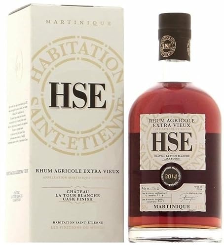 HSE RHUM AGRICOLE EXTRA VIEUX CHATEAU 2014 LA TOUR BLANCHE CASK FINISH 50 CL von HSE