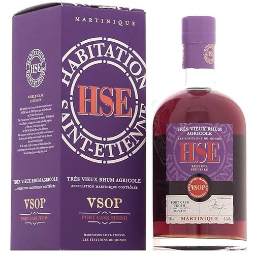 HSE RHUM AGRICOLE TRES VIEUX VSOP PORT CASK FINISH 70 CL von HSE