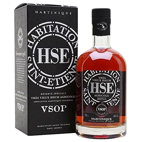 HSE RHUM TRES VIEUX AGRICOLE VSOP MARTINICA 70 CL von HSE