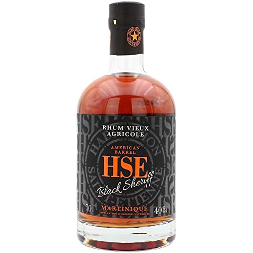 HSE RHUM VIEUX AGRICOLE BLACK SHERIFF AMERICAN BARREL MARTINICA 70 CL von HSE