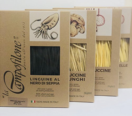 Campofilon-Pasta Linguini Sepia Negra - 250 g von HULAXILOTI