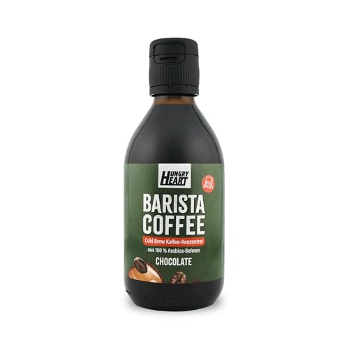 Hungry Heart – 250ml Chocolate Coffee | Cold Brew Kaffee-Konzentrat | 100% Arabica Bohnen | Sirup Geschenk & Natürliches Aroma | Barista-Kaffee Qualität | Milchkaffee, Cappuccino | Try Now von HUNGRY HEART