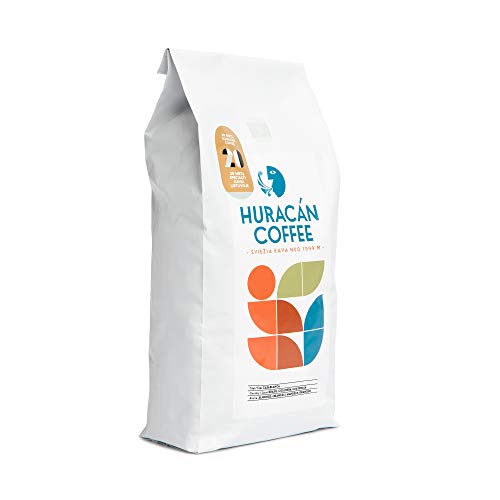 100% Arabica Kaffee CASABLANСA von Huracan - Barista Röstkaffee, Filterkaffee - Premium LORING Röstung - Zero Defect Coffee (1kg - Bohnen) von HURACAN