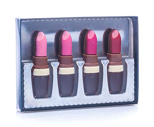 Schokoladen-Kunstwerk LIPPENSTIFTE von Hussel, 55g von HUSSEL