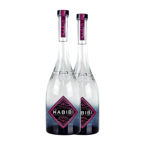 Wodka Habibi 70 cl (Karton mit 2 Flaschen von 70 cl) von Habibi