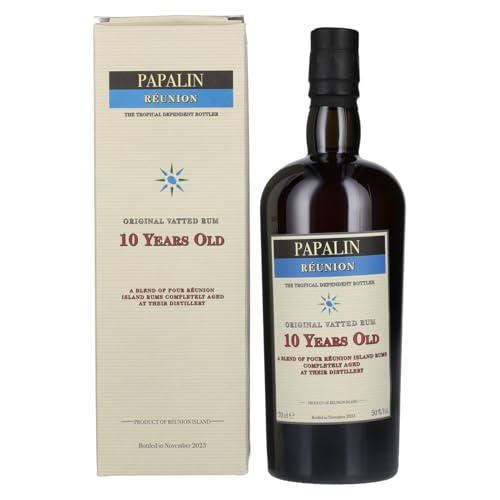 Habitation Velier PAPALIN RÉUNION 10 Years Old Jamaica Pure Single Rum 50% Vol. 0,7l in Geschenkbox von Habitation Velier