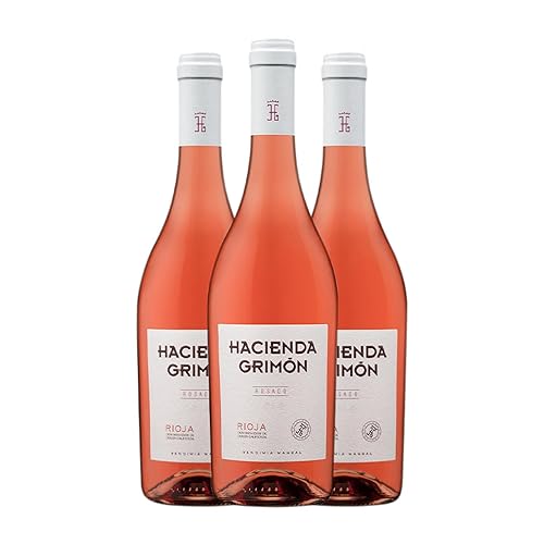 Hacienda Grimón Rosado Grenache Rioja Jung 75 cl (Schachtel mit 3 Flaschen von 75 cl) von Hacienda Grimón