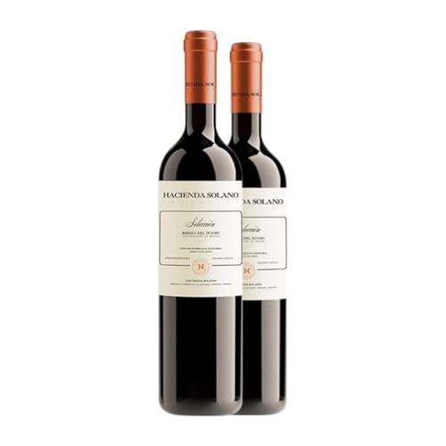 Hacienda Solano Selección Tempranillo Ribera del Duero Magnum-Flasche 1,5 L Rotwein (Karton mit 2 Magnum-Flasche von 1,5 L) von Hacienda Solano