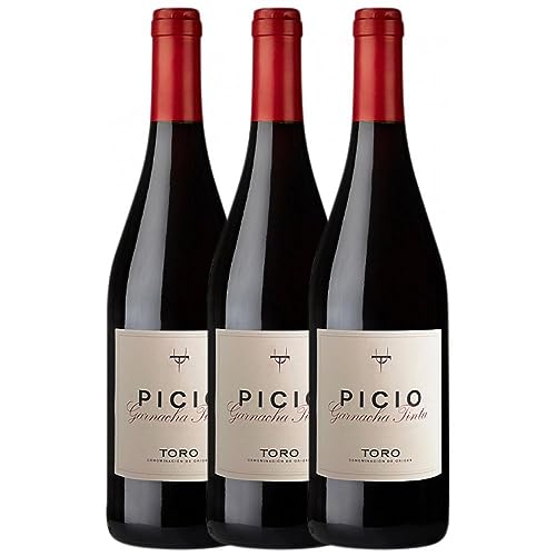 Terra d'Uro Picio Grenache Toro 75 cl (Schachtel mit 3 Flaschen von 75 cl) von Hacienda Terra d'Uro