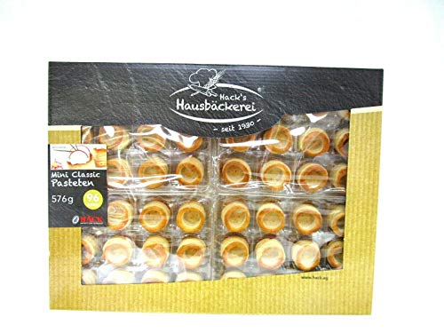 Mini Classic Pasteten Blätterteig zum Füllen 96 Stück 576 g von Hack