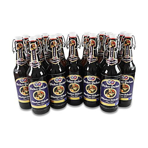 Hacker-Pschorr Kellerbier naturtrüb (16 Flaschen à 0,5 l / 5,5% vol.) von Hacker Pschorr