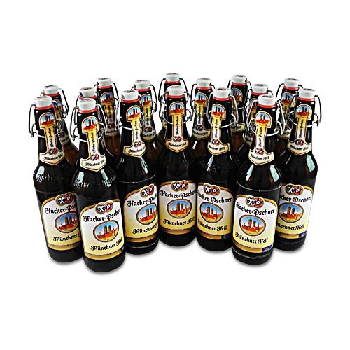 Hacker-Pschorr Münchner Hell (16 Flaschen à 0,5 l / 5,0% vol.) von Hacker Pschorr