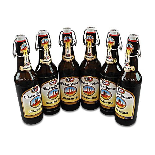 Hacker-Pschorr Münchner Hell (6 Flaschen à 0,5 l / 5,0% vol.) von Hacker Pschorr