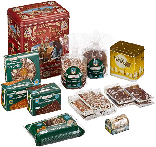 Haeberlein Metzger Elisenlebkuchen Dose "Jugendstil", 1er Pack (1 x 1.675 kg) von Haeberlein Metzger