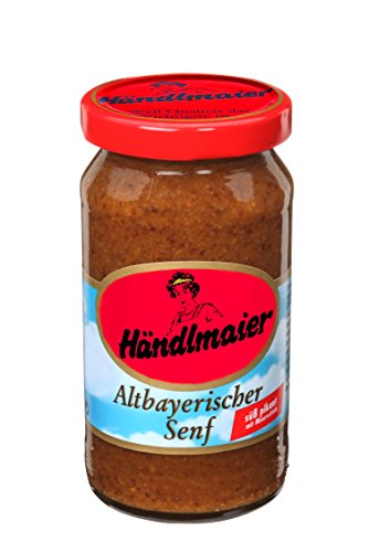 Händlmaier's Altbayerischer Senf Glas, 12er Pack (12 x 200 ml) von Händlmaier