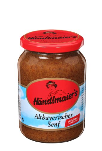 Händlmaier's Altbayerischer Senf Glas, 12er Pack (12 x 335 ml) von Händlmaier