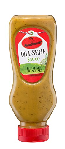 Händlmaier's Feinkost-Sauce Dill-Senf, 8er Pack (8 x 225 ml) von Händlmaier