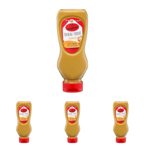 Händlmaier's Feinkost-Sauce Honig-Senf, 225ml (Packung mit 4) von Händlmaier