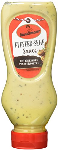 Händlmaier's Feinkost-Sauce Pfeffer-Senf, 8er Pack (8 x 225 ml) von Händlmaier