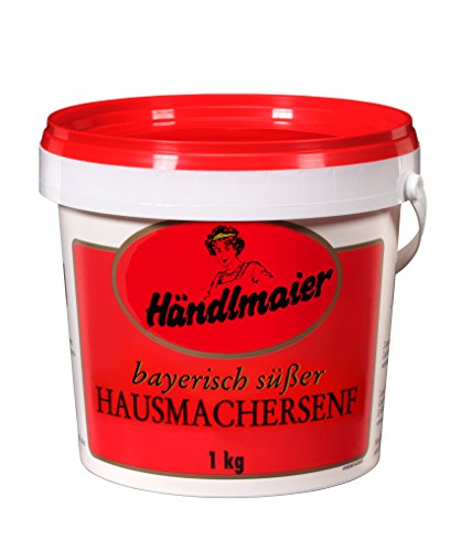 Händlmaier's Hausmachersenf süß Eimer, 6er Pack (6 x 1 kg) von Händlmaier