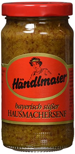 Händlmaier's Hausmachersenf süß Glas, 12er Pack (12 x 200 ml) von Händlmaier