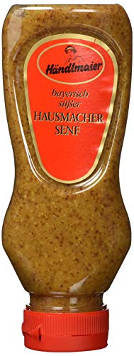 Händlmaiers Hausmachersenf Süß, 8er Pack (8 x 225 ml) von Händlmaier