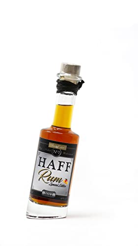 HAFF Rum Single Island | Premium Rum von den karibischen Inseln | dezente Vanillenote | 16 Jahre gereifter Rum aus der Dominikanischen Republik | 40% Rum mit tropischen Früchten | 200ML von Haffliebe, Haff Rum