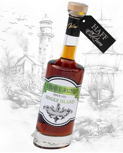 HAFF Rum Single Island | Premium Rum von den karibischen Inseln | dezente Vanillenote | 16 Jahre gereifter Rum aus der Dominikanischen Republik | 40 % Rum mit tropischen Früchten | 700ML von Haffliebe, Haff Rum