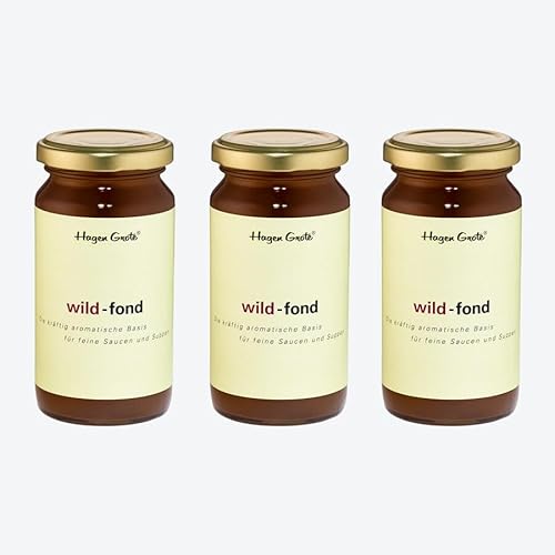 Bessere Fonds: Wildfond, 3 Gläser à 200 ml von Hagen Grote