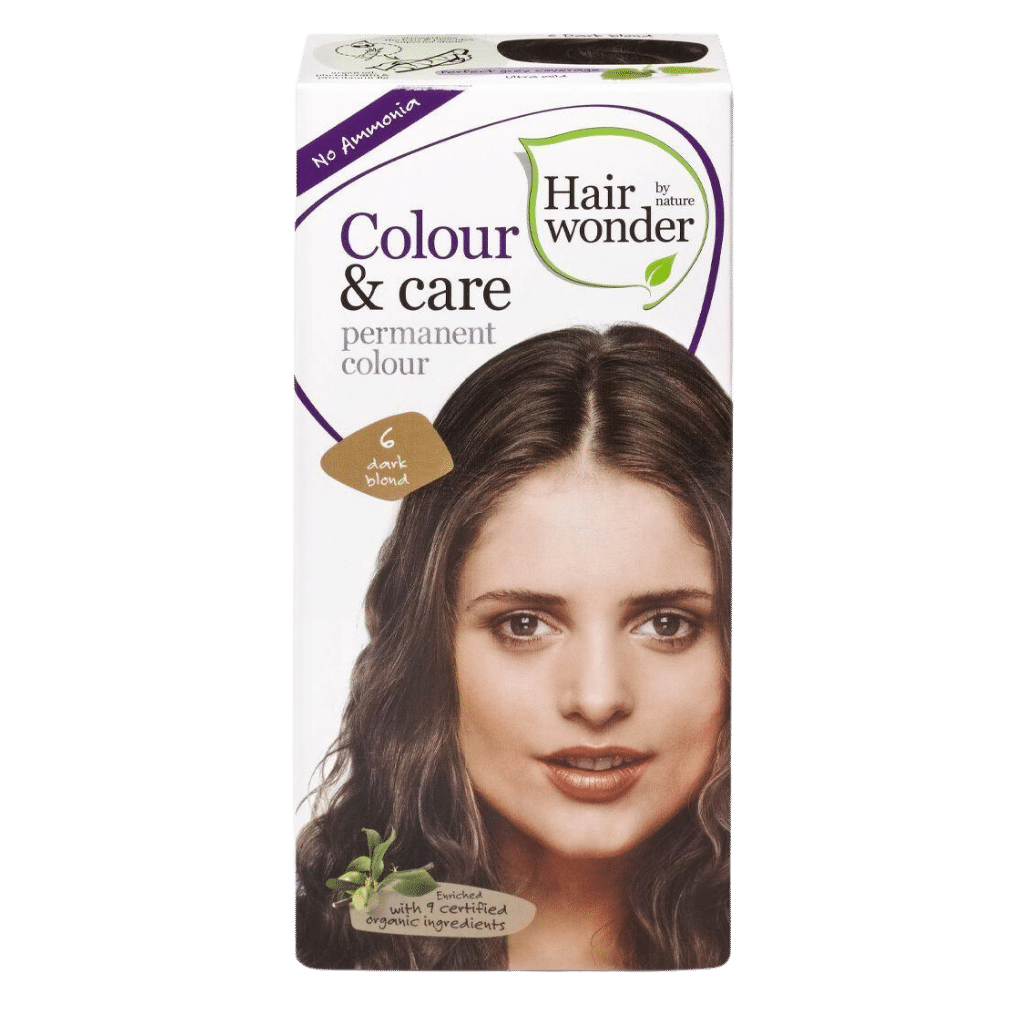 Farbe & Pflege Dunkelblond 6 von Hairwonder