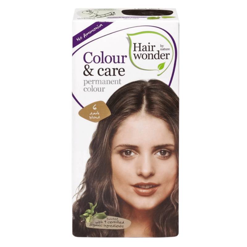 Farbe & Pflege Dunkelblond 6 von Hairwonder